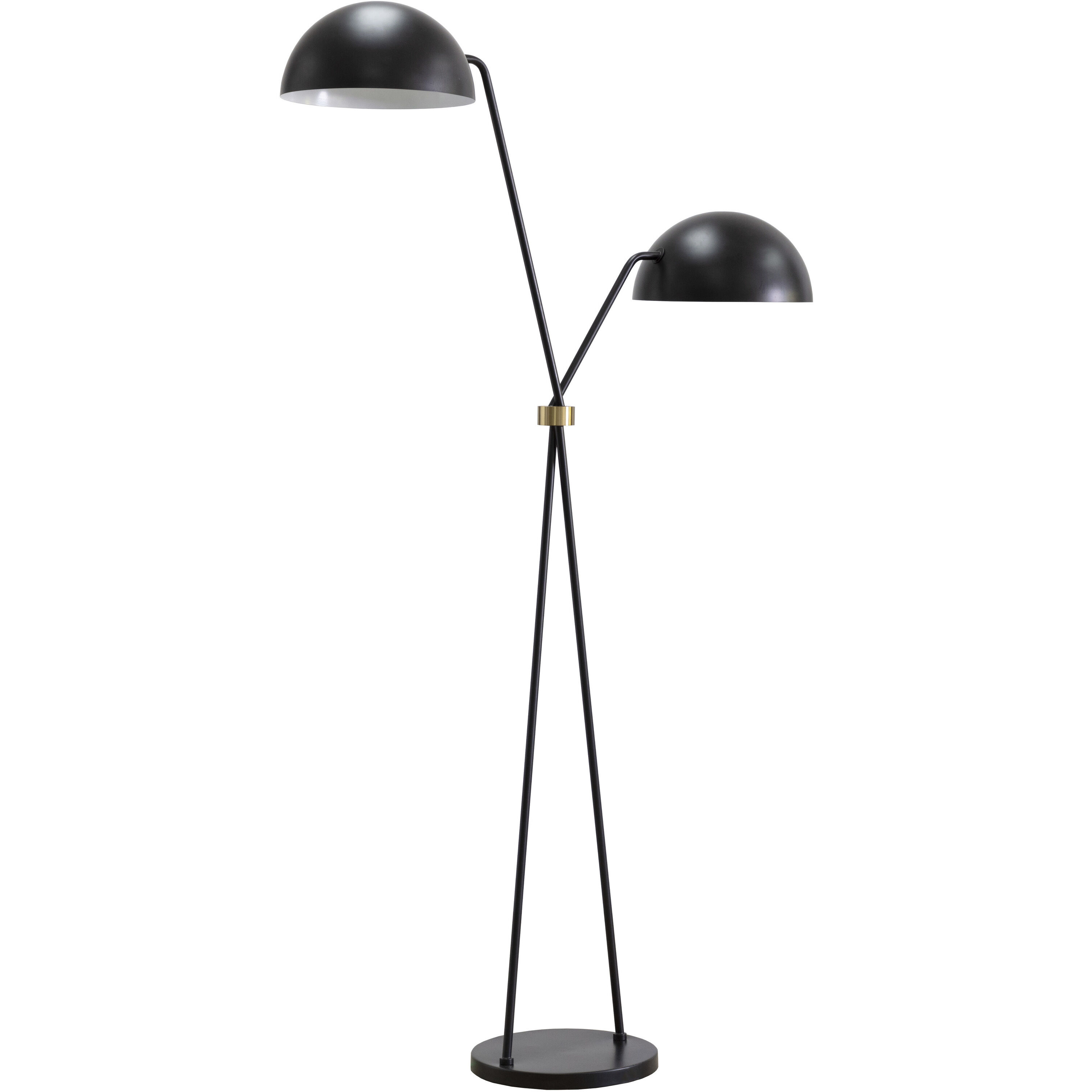 Faven 79 inch 60.00 watt Black Floor Lamp Portable Light